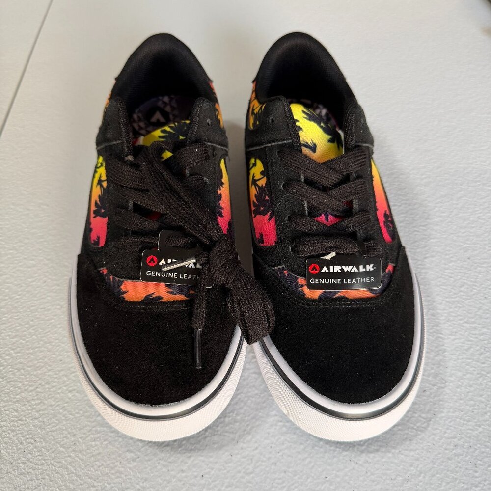 Airwalk Boys Genuine Leather Skate Shoes – Size EU 37.5 / US 5 – New Without Box - Picture 2 of 7